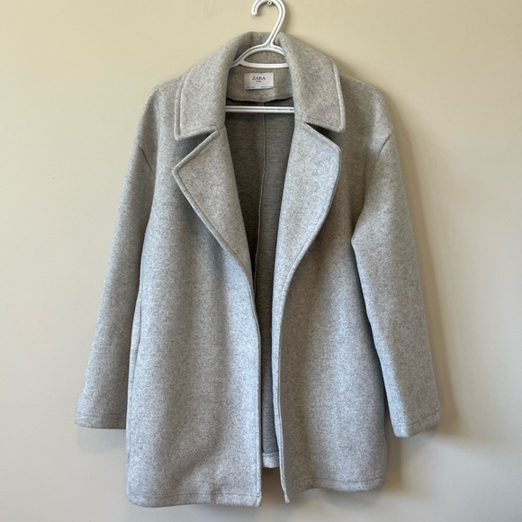 Zara Jackets & Blazers - Zara Basic Wide Lapel Coat